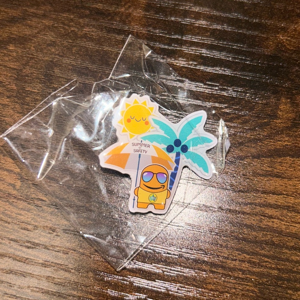 Summer Safety Peccy Pin